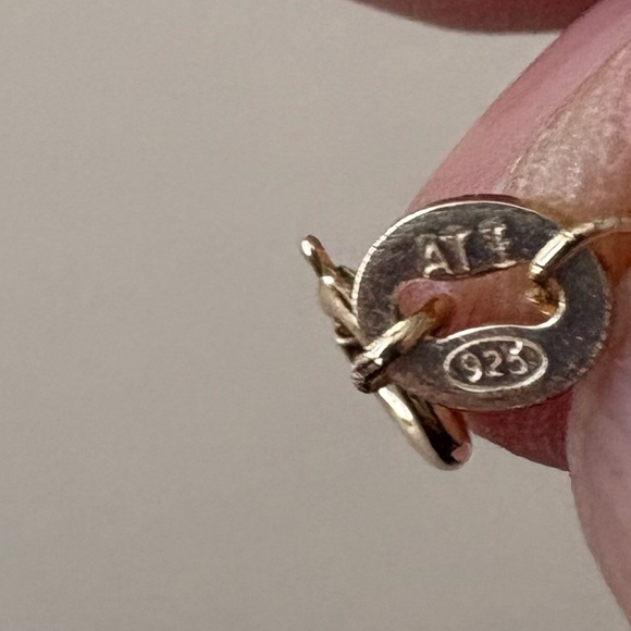 Genuine PANDORA ALE 925 Sterling Gold Plated Delicate Necklace Crystal, 18” - Picture 7 of 7